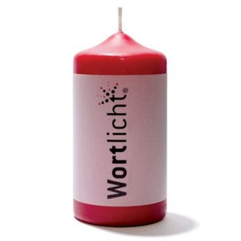 Wortlicht-Kerze Herzensbotschaft