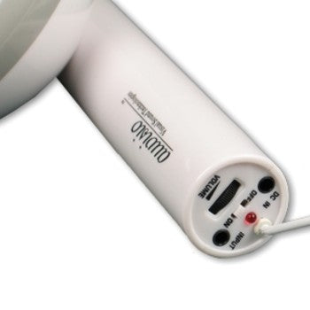 Aktiv-Lautsprecher im Kopfhörer-Design