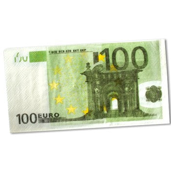 Servietten 100 Euro