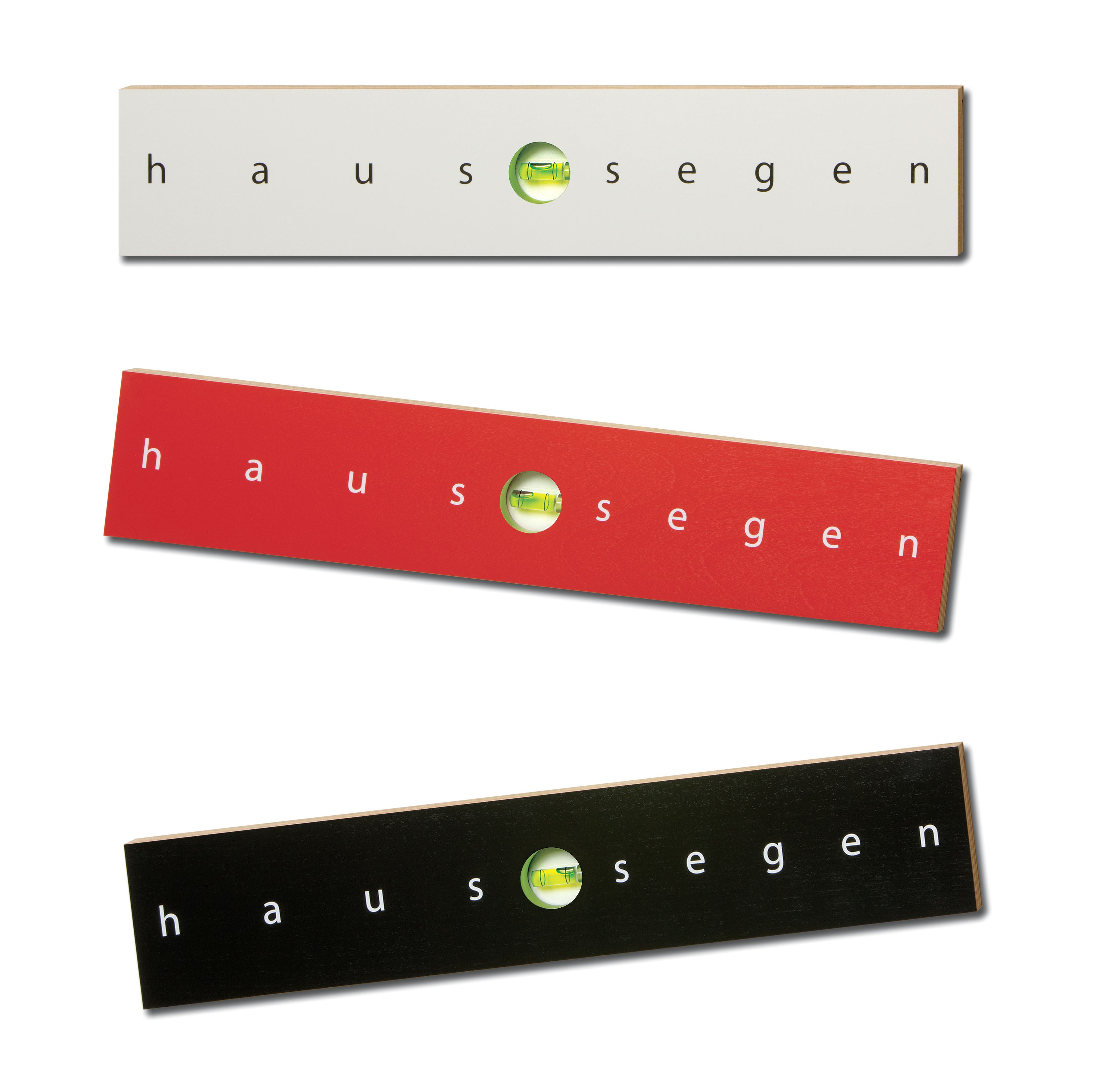 Haussegen Wasserwaage