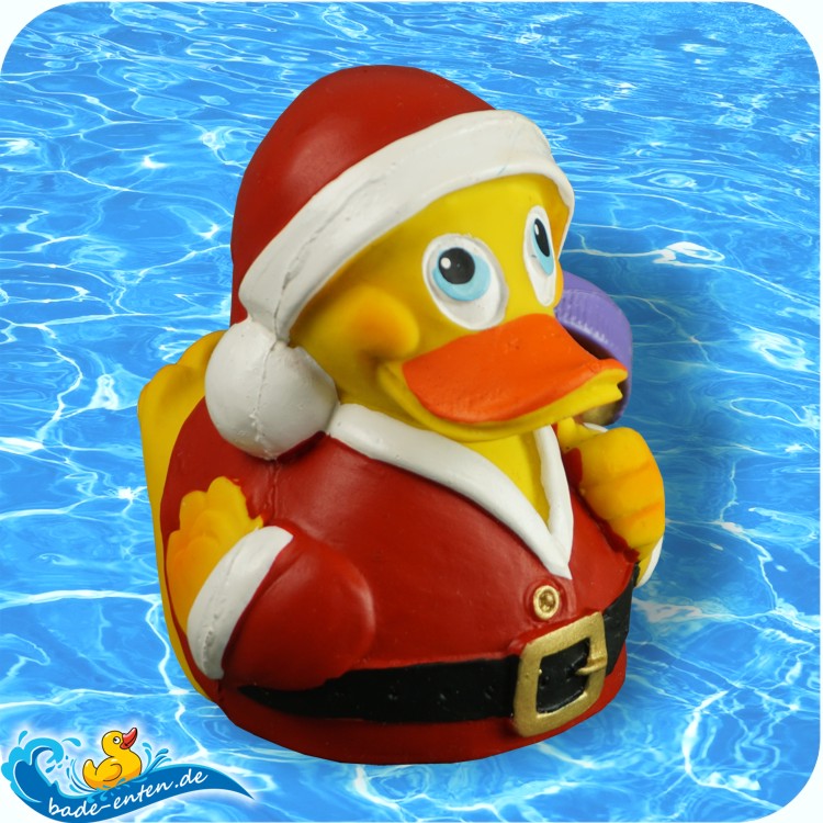 Badeente Santa Duck