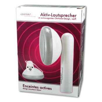 Aktiv-Lautsprecher im Kopfhörer-Design