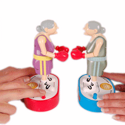 Partyspiel Boxing Grannies