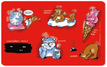 Frühstücksbrettchen Bärenbude