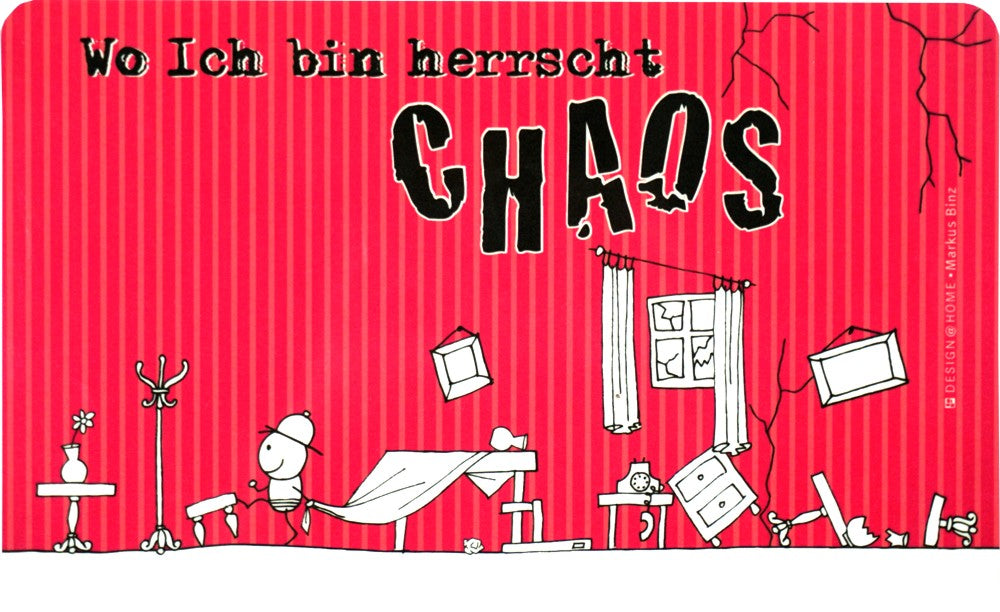 Frühstücksbrettchen Chaos