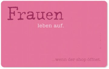 Frühstücksbrettchen Frauen leben auf