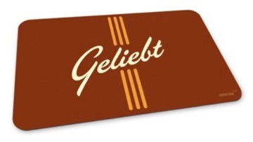 Frühstücksbrettchen Geliebt