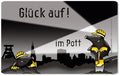 Frühstücksbrettchen Kaffeepott