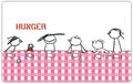 Frühstücksbrettchen Hunger