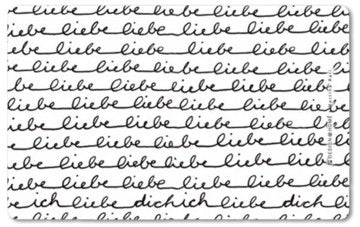 Frühstücksbrettchen Liebe, Liebe, Liebe