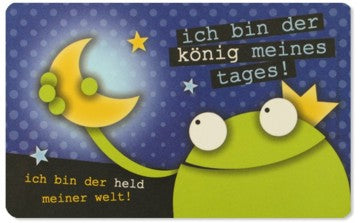 Frühstücksbrettchen König des Tages