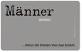Frühstücksbrettchen Männer leiden