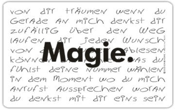 Frühstücksbrettchen Magie