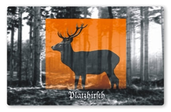 Frühstücksbrettchen Platzhirsch