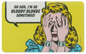 Frühstücksbrettchen Bloody Blonde