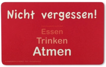 Frühstücksbrettchen Atmen