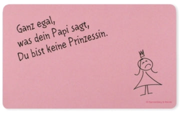 Frühstücksbrettchen Keine Prinzessin