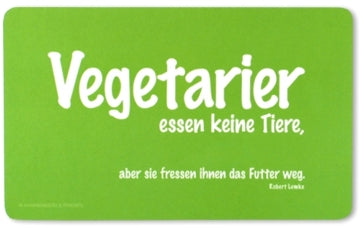 Frühstücksbrettchen Vegetarier