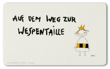 Frühstücksbrettchen Wespentaille
