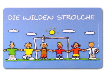 Frühstücksbrettchen Die wilden Strolche