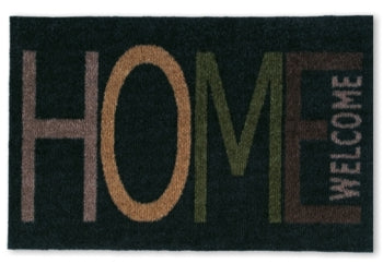 Fußmatte Home/Welcome black