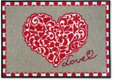Sauberlauf-Fußmatte Heart