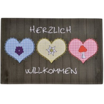 Gallery-Matte Herzlich willkommen