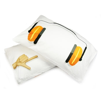 2er-Set Kissenbezug Noise Pollution