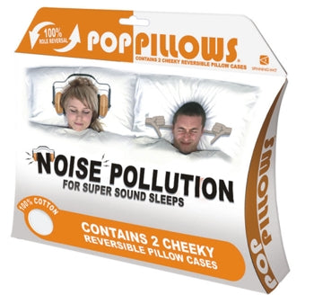 2er-Set Kissenbezug Noise Pollution