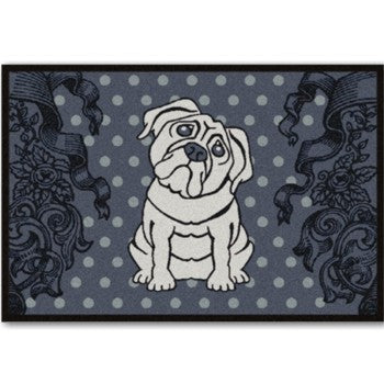 Waschbare Komfortmatte Mops