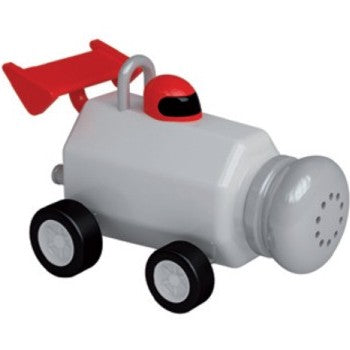 Aufziehbare Rennwagen -Gewürzstreuer