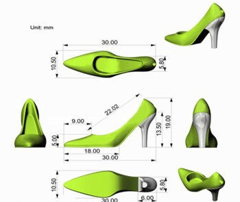 Schlüsselanhänger High Heel