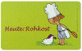 Frühstücksbrettchen Heute Rohkost