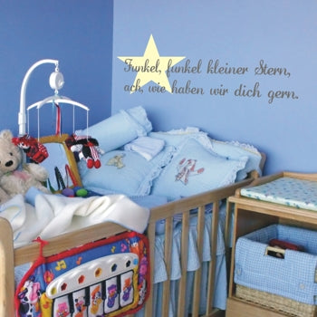 Wandaufkleber Funkel, Funkel