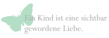 Wandaufkleber Ein Kind ist