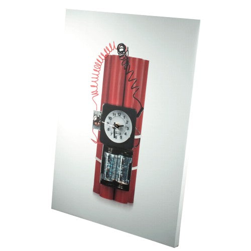 Wanduhr Canvas Dynamite